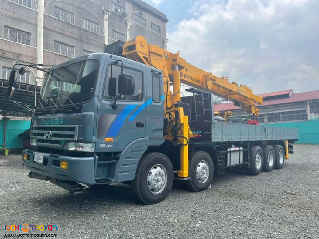 2020 Hyundai 17 tons Boom Truck with Soosan SCS1716 Crane For Sale!!