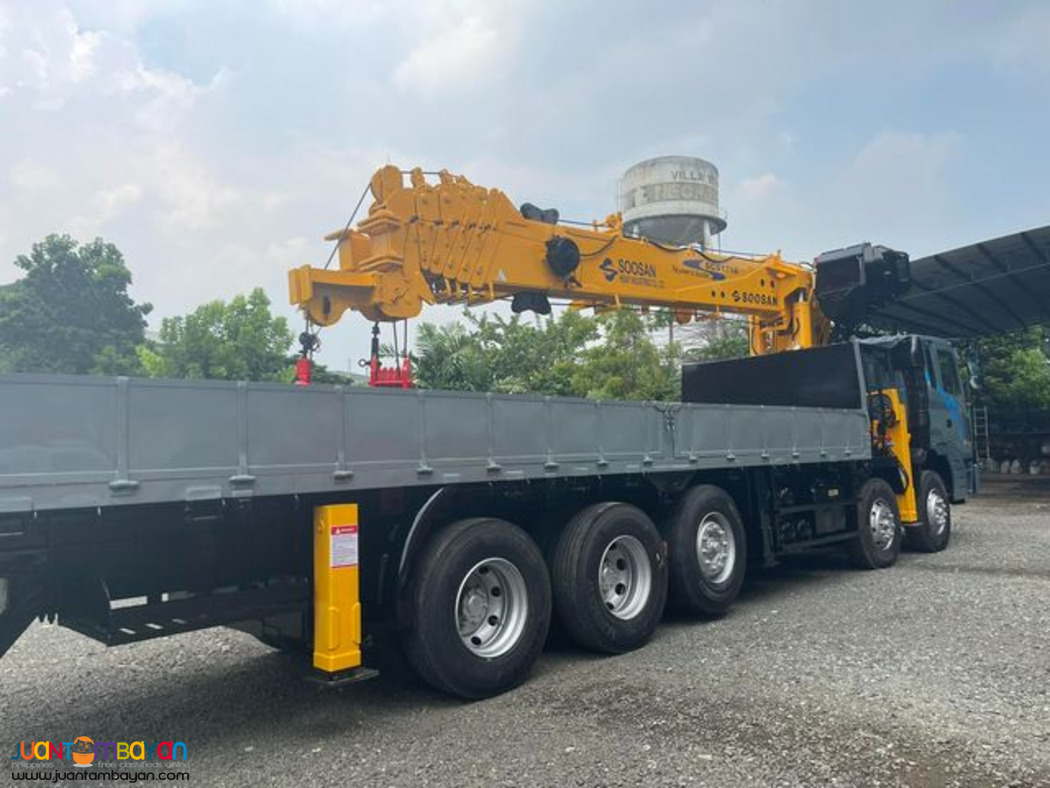 2020 Hyundai 17 tons Boom Truck with Soosan SCS1716 Crane For Sale!!