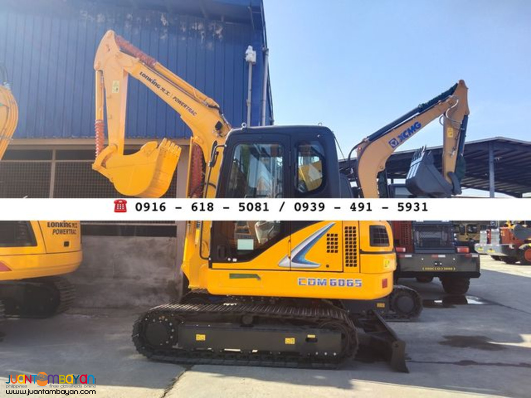 CDM6065 HYDRAULIC BACKHOE EXCAVATOR 0.25 AUTOMATIC