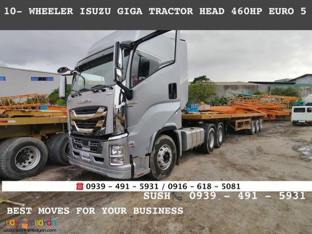 ISUZU GIGA 10 WHEELER TRACTOR HEAD 460HP EURO 5