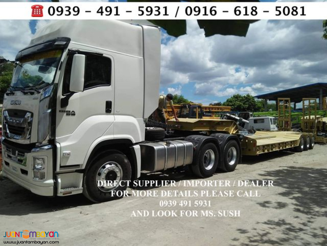 ISUZU GIGA 10 WHEELER TRACTOR HEAD 460HP EURO 5