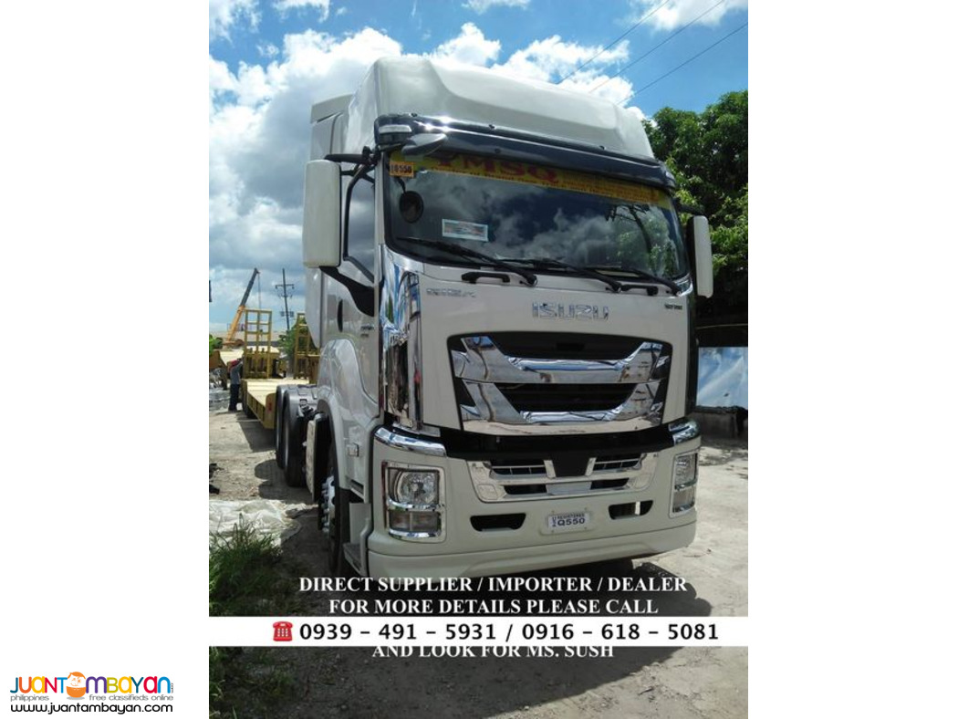 ISUZU GIGA 10 WHEELER TRACTOR HEAD 460HP EURO 5