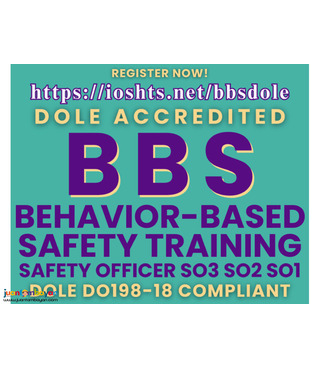 BBS Training Safety Officer Training Behavior Based Safety SO3 SO2 SO1