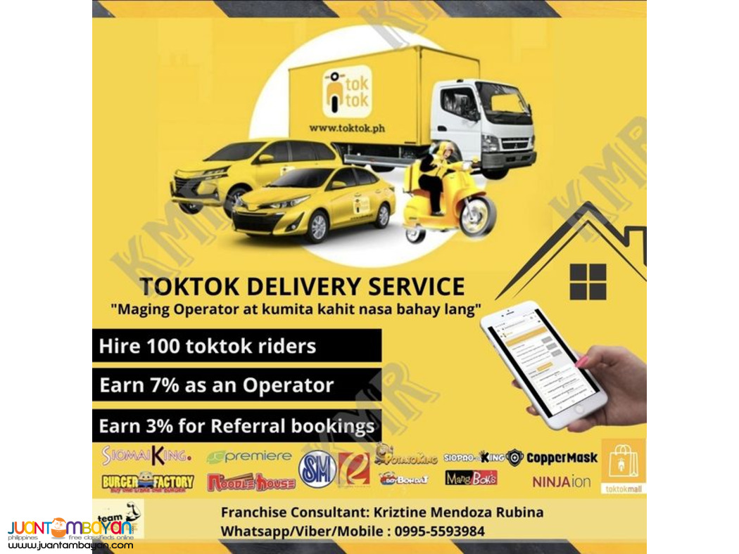 Toktok Siomai King All In One Business Franchise