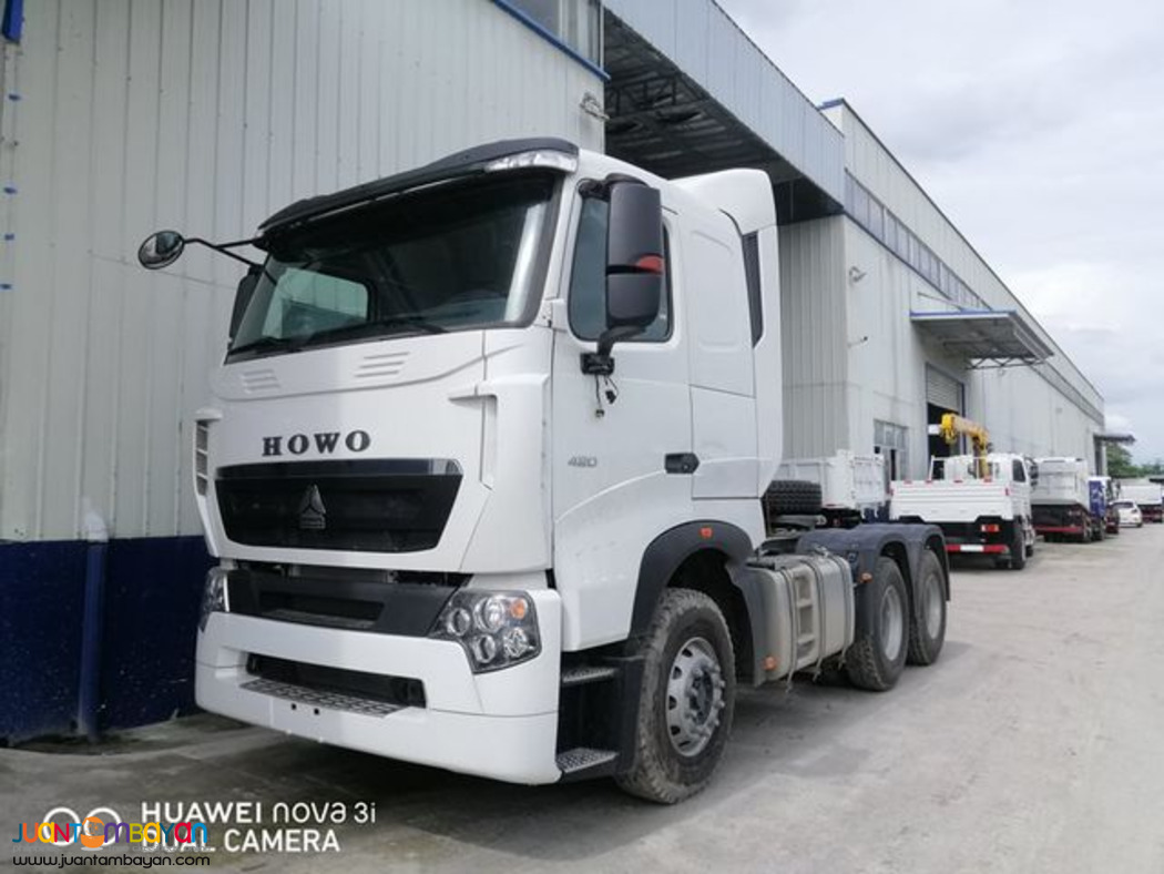 SINOTRUK HOWO TRACTOR HEAD 371HP / 420HP EURO 2 AND 4 10 WHEELER