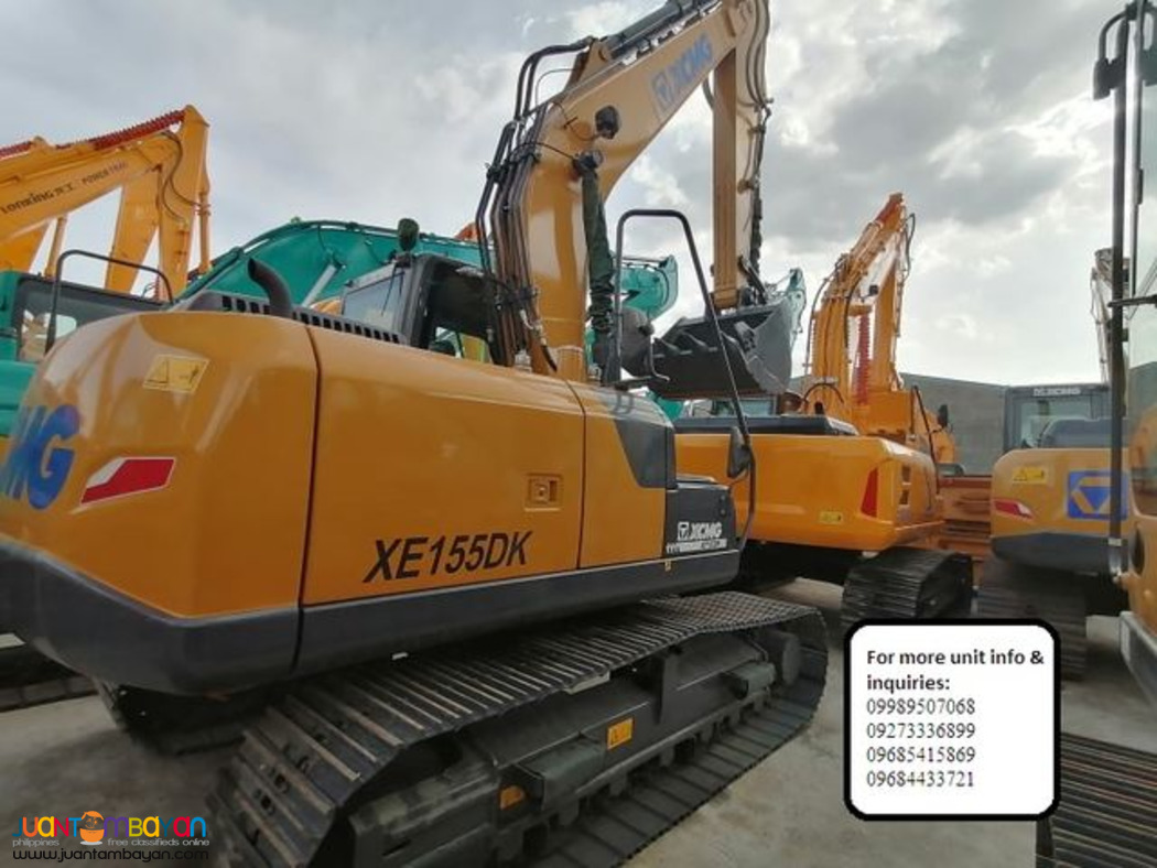 81921. XE155DK backhoe XCMG