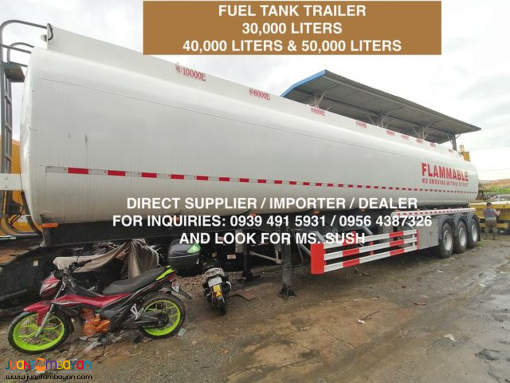 TRI- AXLE 30,000 LITERS FUEL TANK TRAILER FOR SALE