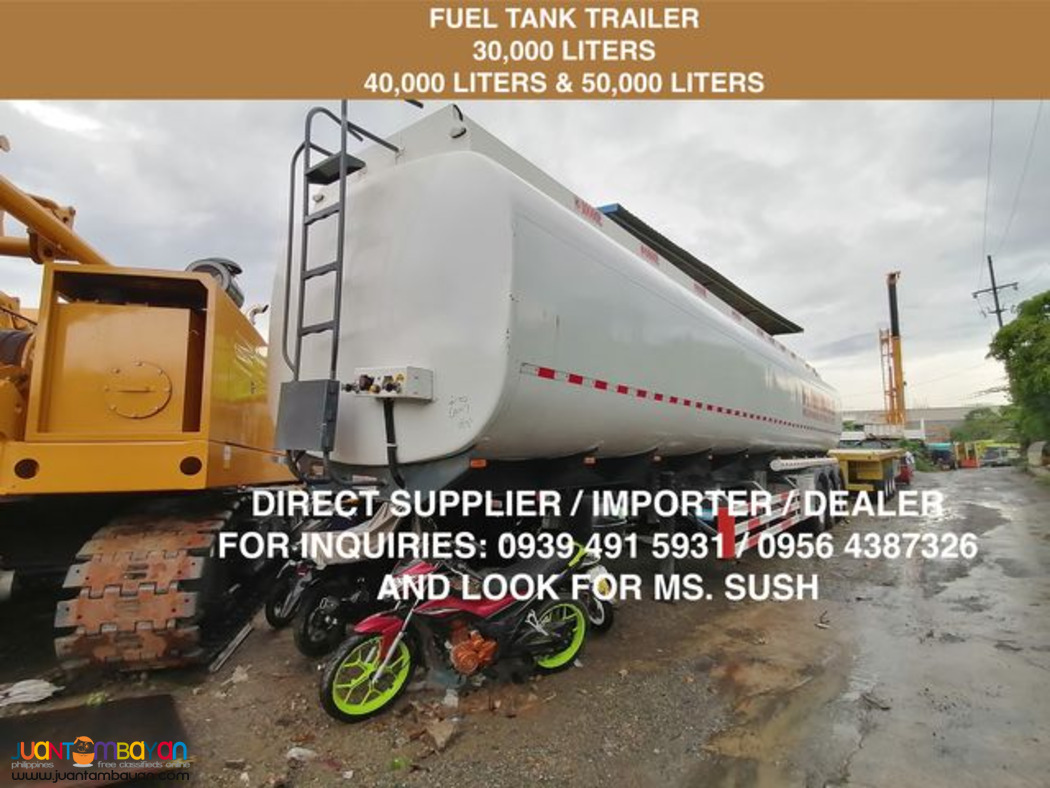 TRI- AXLE 30,000 LITERS FUEL TANK TRAILER FOR SALE