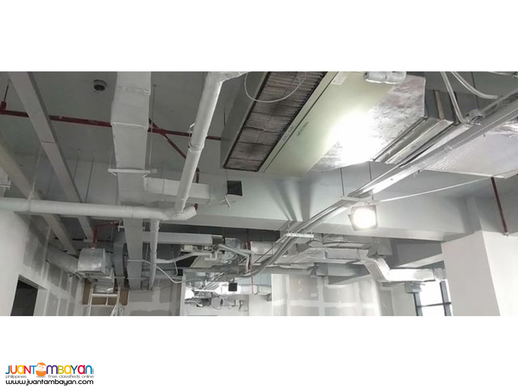 CKE Bulacan -- ducting works With fire sprinkler system