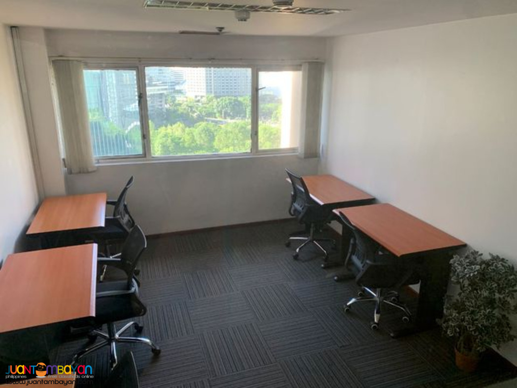 15sqm Makati Office For Rent Ayala Triangle Gardens View