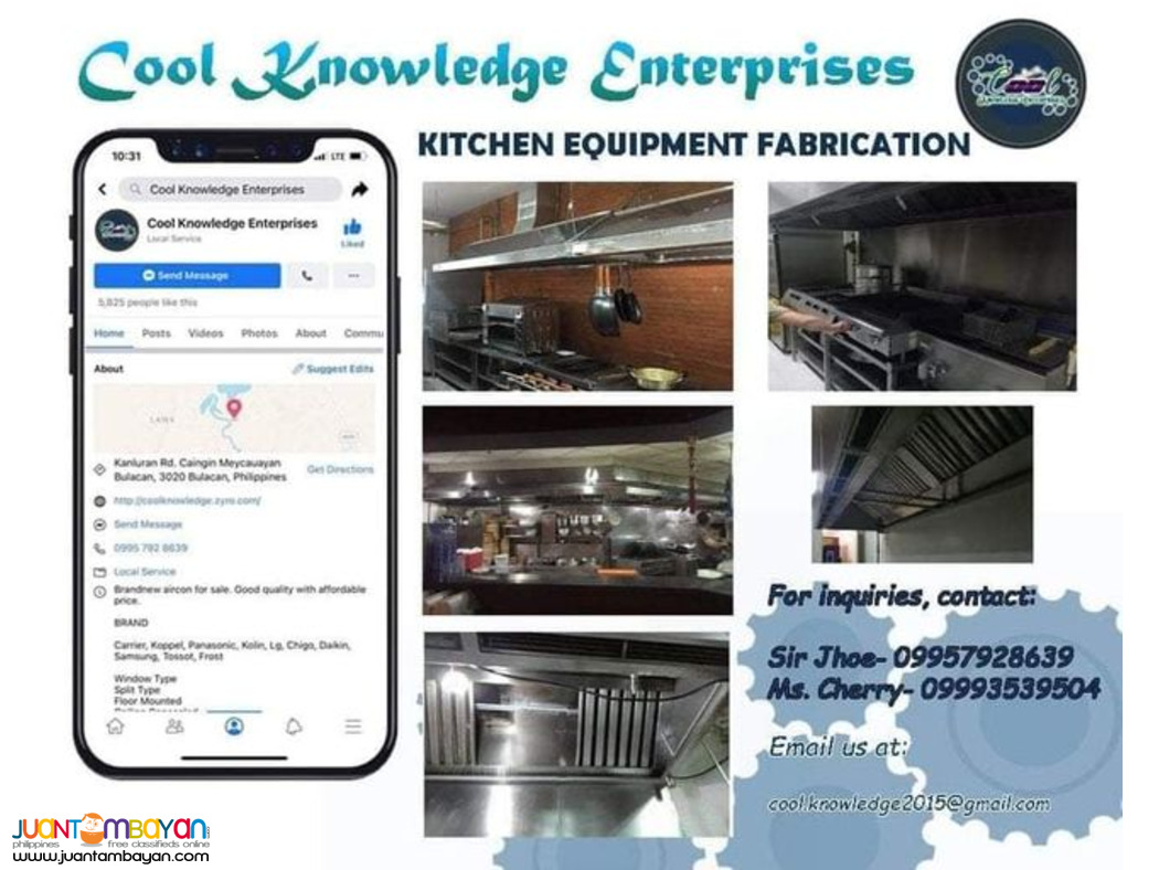 CKE Bulacan -- We Install and Supply Kitchen Equipment Fabrication