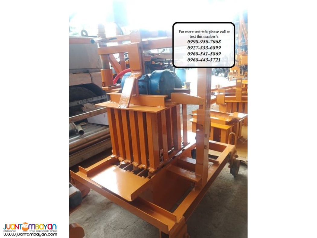 91721. Portable Hollow block Making Machine