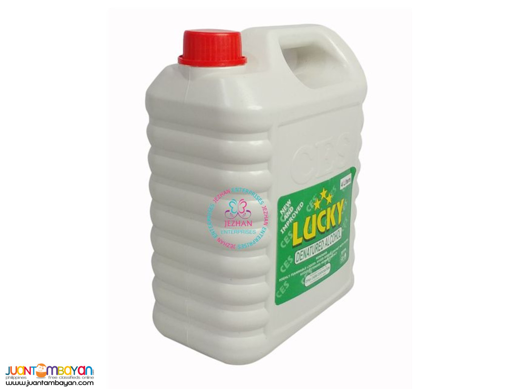 Denatured Alcohol 4 Liters - Gallon Lucky