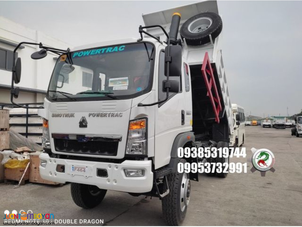 SINOTRUK HOMAN H3 DUMP TRUCK  6-WHEELER EURO4 4.5CBM