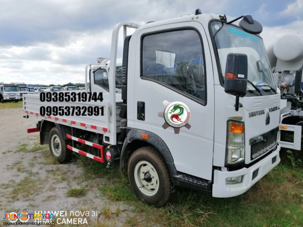 SINOTRUK HOMAN H3 DUMP TRUCK  6-WHEELER 115HP  (4X2/4X4 ) EURO4 4.5CBM