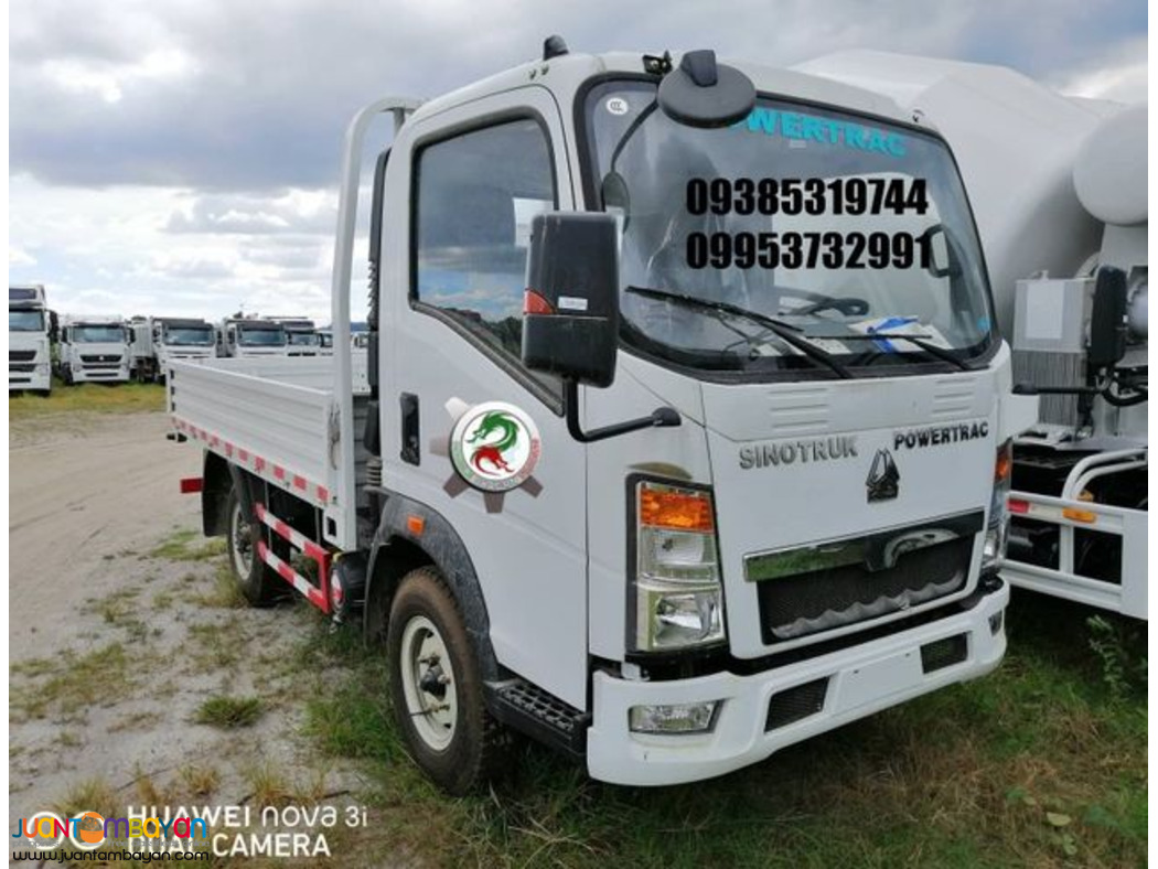 SINOTRUK HOMAN H3 DUMP TRUCK  6-WHEELER 115HP  (4X2/4X4 ) EURO4 4.5CBM