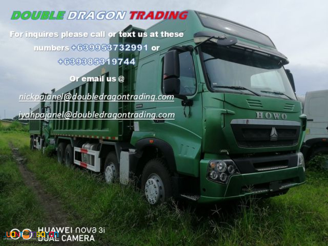 SINOTRUK HOWO A7 12-WHEELER DUMP TRUCK,420HP 30CBM