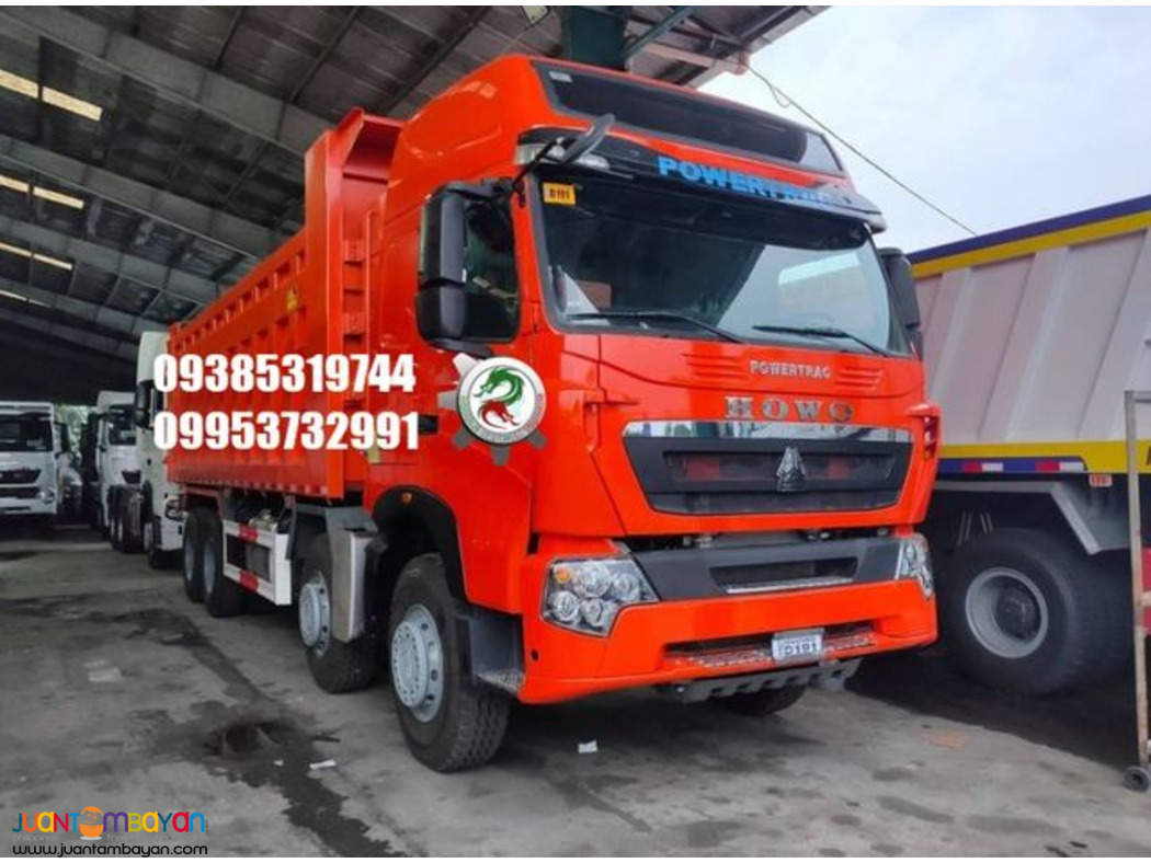 SINOTRUK HOWO A7 12-WHEELER DUMP TRUCK,420HP 30CBM