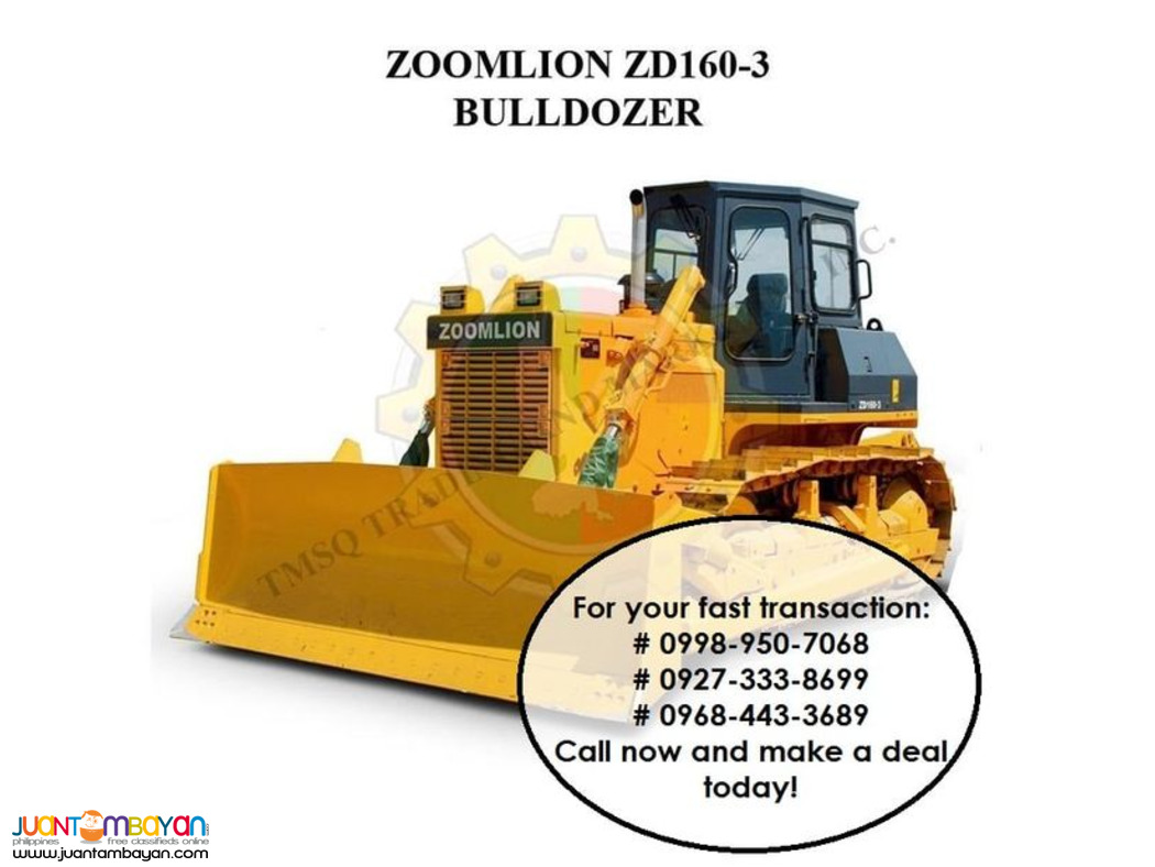 2021.04. ZOOMLION ZD160-3 BULLDOZER