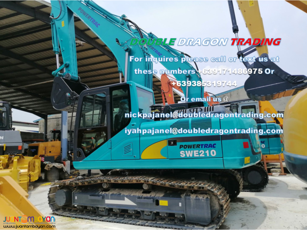 Sunward Swe210 Isuzu Engine 95cbm Excavator