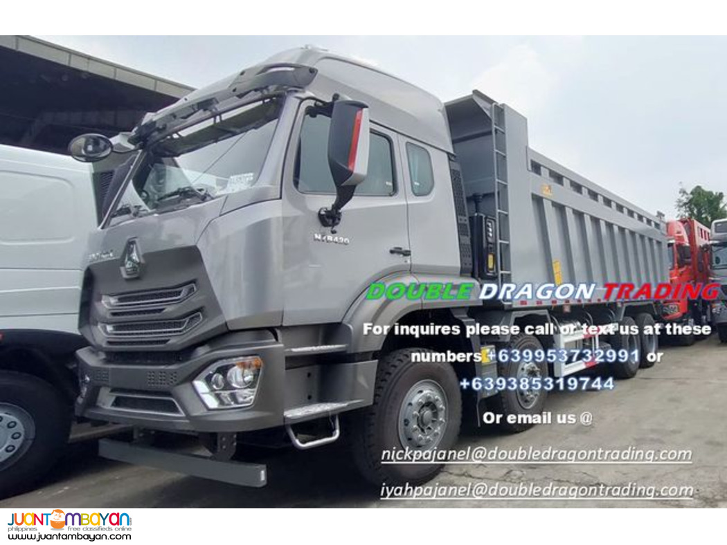 SINOTRUK HOHAN N7 12-WHEELER DUMPTRUCK  420 8X4 EURO4 (30CBM)