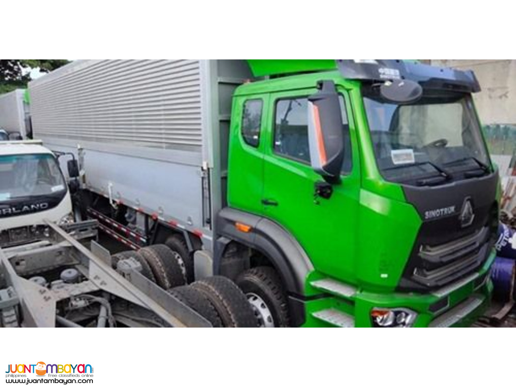 SINOTRUK HOHAN N7 12-WHEELER WING VAN 32FT