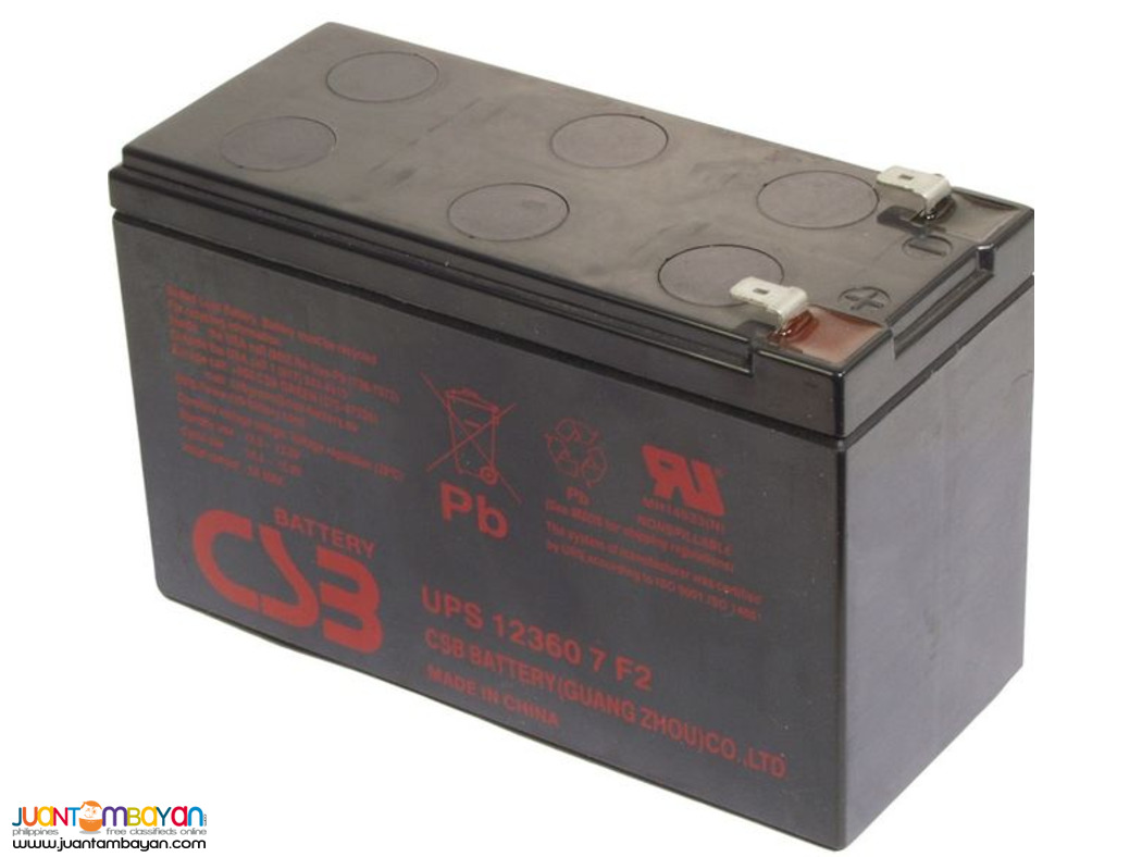 12V 7AH CSB Battery for UPS 