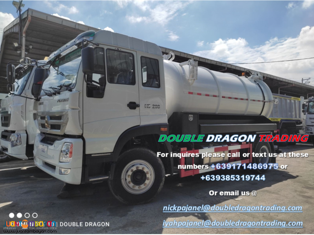 SINOTRUK HOMAN H5 6-WHEELER SEWAGE TRUCK EURO 4 (10000L)