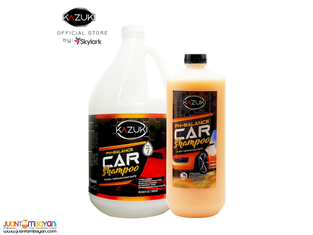 Kazuki 1 Liter Ph Balance Car Shampoo