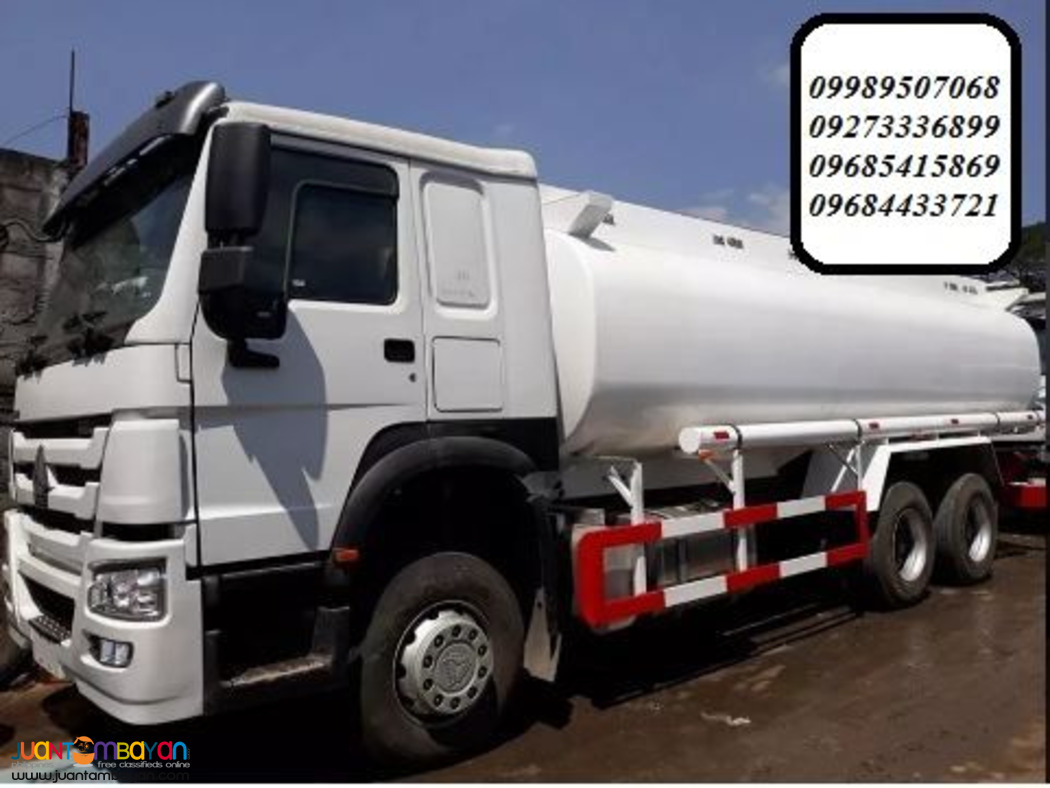 02 BRAND NEW Sinotruk 10Wheeler HOWO-A7 Fuel Truck 20KL