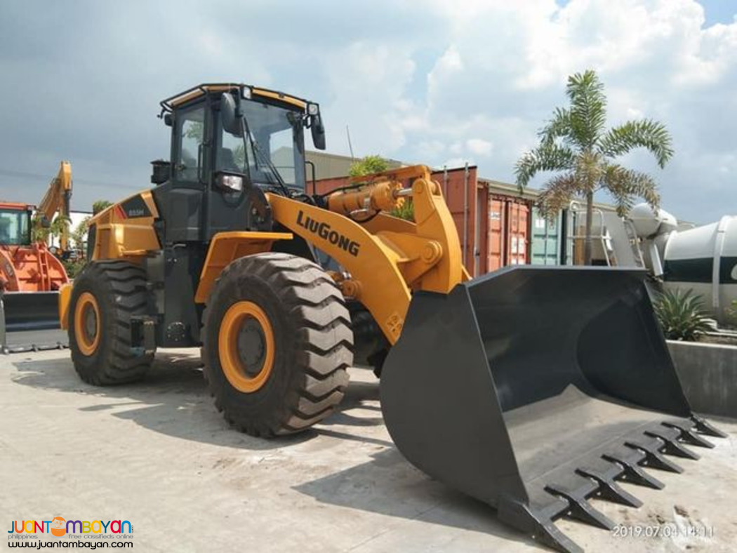 LIUGONG CLG855H WHEEL LOADER CUMMINS ENGINE 3M³ 