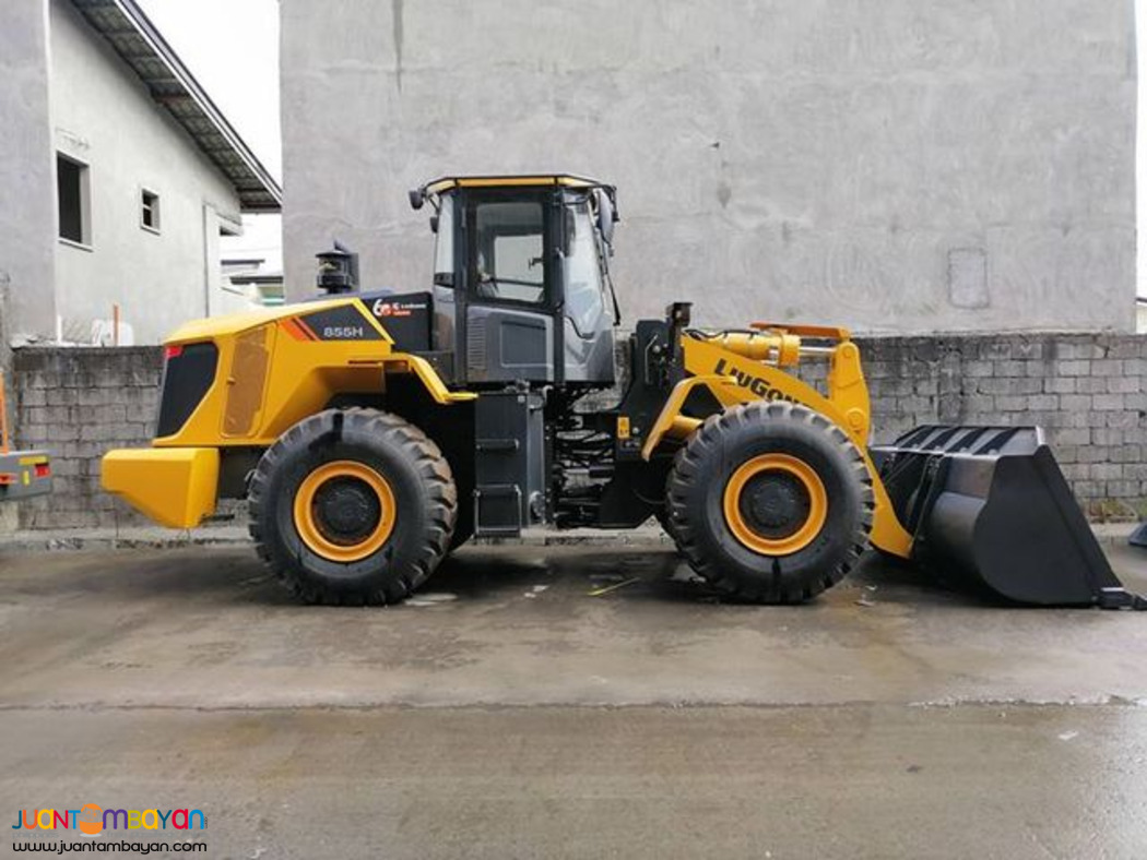 LIUGONG CLG855H WHEEL LOADER CUMMINS ENGINE 3M³ 