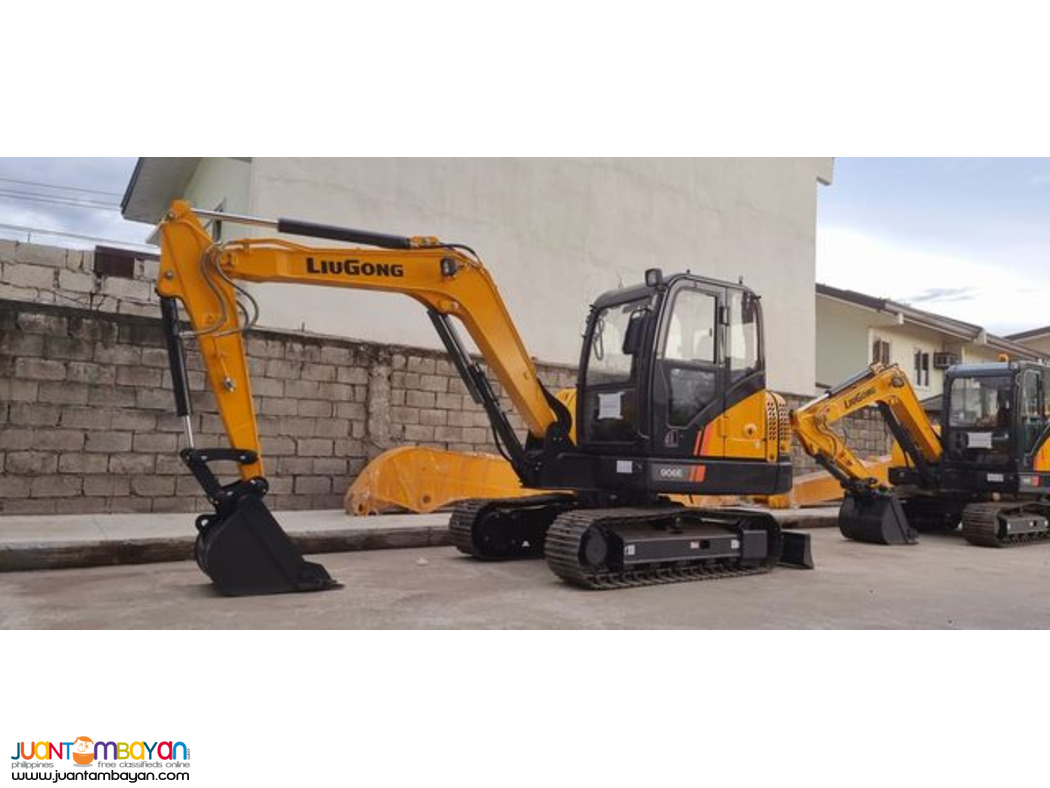 LIUGONG CLG906E MINI EXCAVATOR .23M³ YANMAR ENGINE