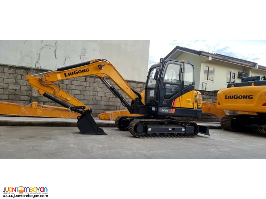 LIUGONG CLG906E MINI EXCAVATOR .23M³ YANMAR ENGINE