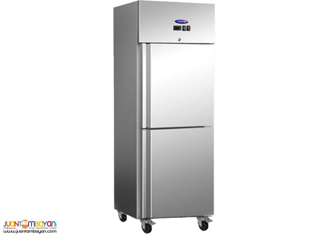 Fujidenzo 21 Cu Ft 2 Door Commercial Stainless Steel Freezer For Sale