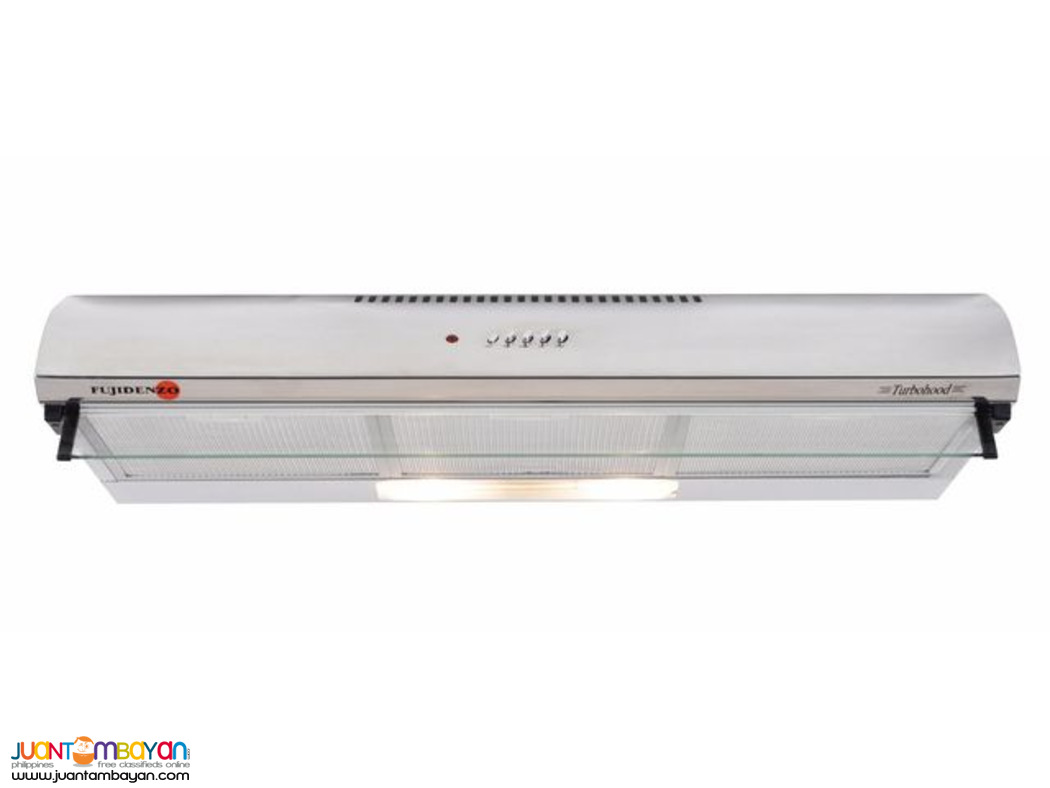 Fujidenzo 90 Cm Slim Type W/ Double Motor Range Hood For Sale