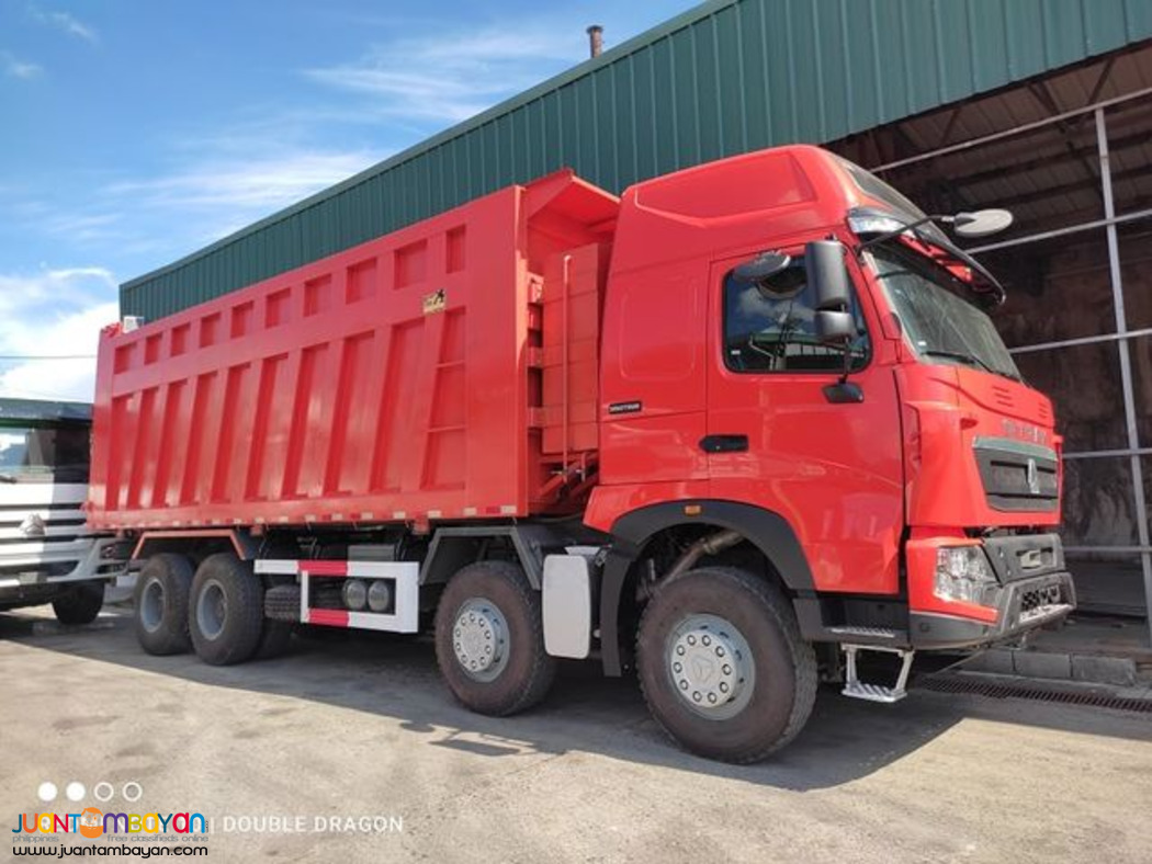 SITRAK 8x4 DOUBLE I BEAM 30M³ DUMP TRUCK MAN ENGINE