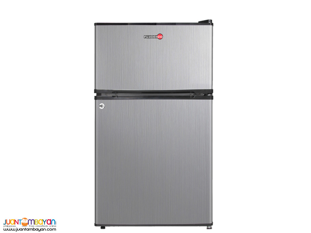 Fujidenzo 3.5 Cu. Ft. Two-Door Personal Refrigerator With Key Lock