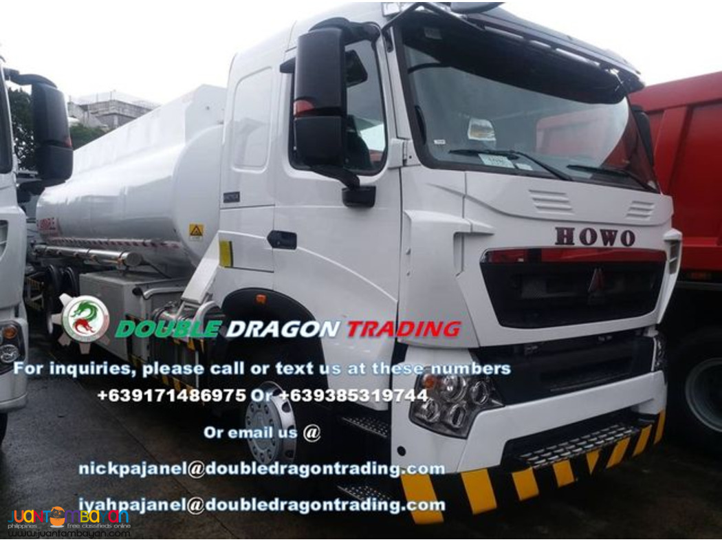 SINOTRUK HOWO A7 10-WHEELE FUEL TRUCK 380HP, 20KL