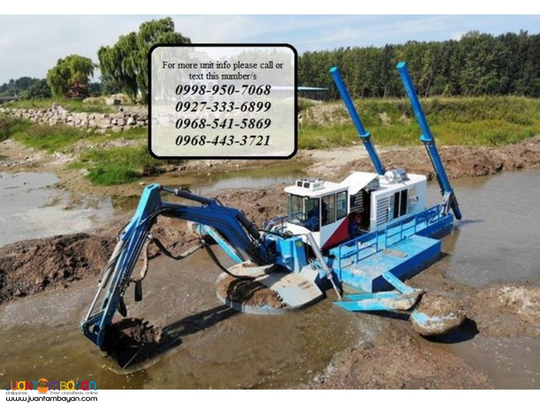 Nov 24. Amphibious multi-function dredger