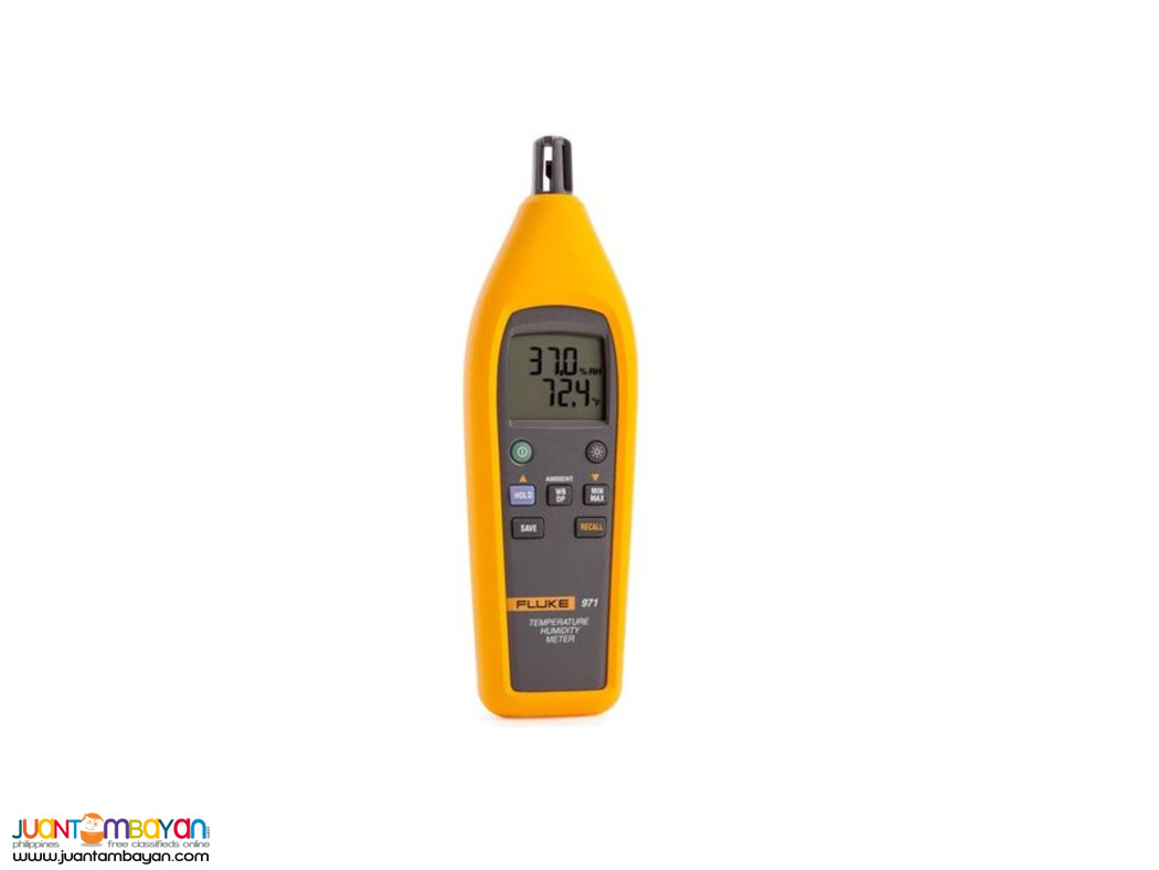 Fluke 971, Temperature Humidity Meter, Hygrometer, Dew Point Meter