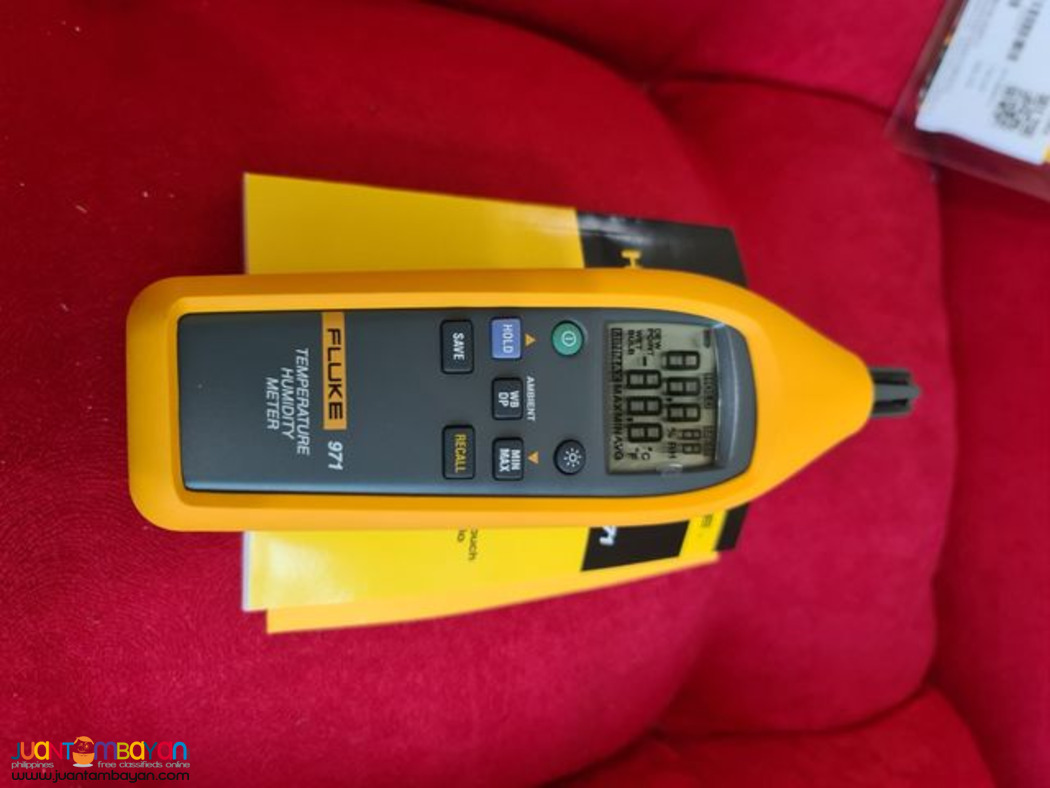 Fluke 971, Temperature Humidity Meter, Hygrometer, Dew Point Meter