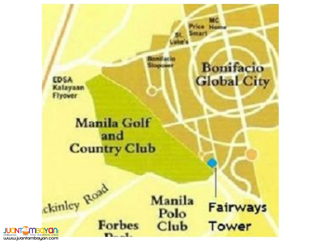 BGC Big Studio at Fairways Tower in Taguig City