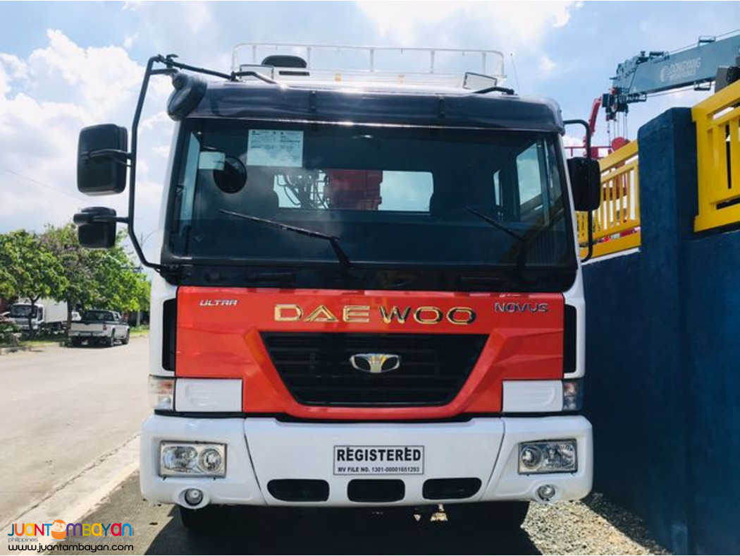 2020 DAEWOO 7 TONNER BOOM TRUCK FOR SALE