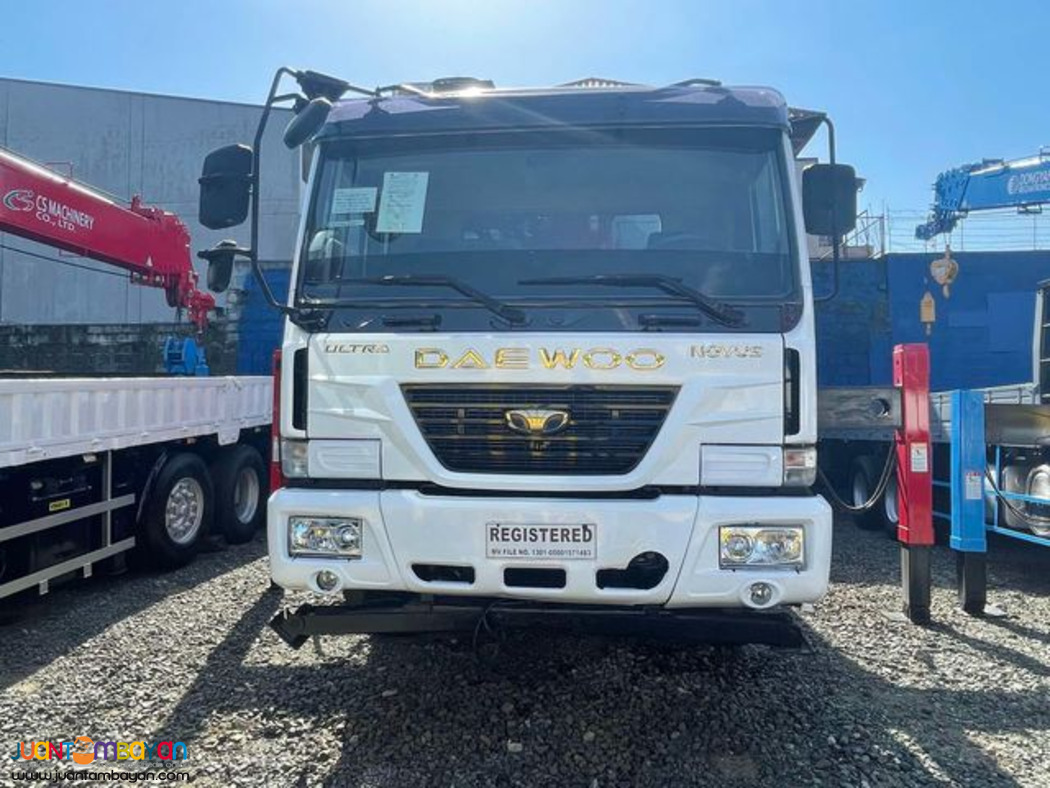 2019 Daewoo 19 tons boom truck/ cargo crane truck ~ css700 crane model