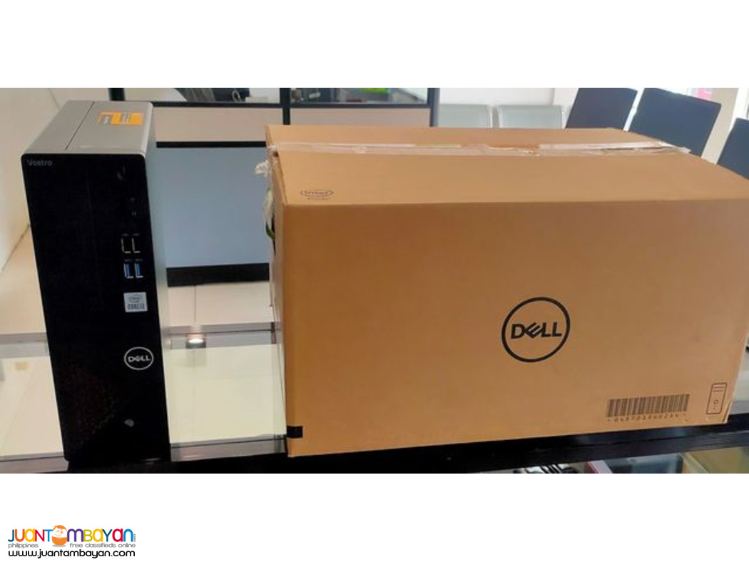 Installment or Cash: BNEW Dell i3-10th Gen Complete Set Desktop