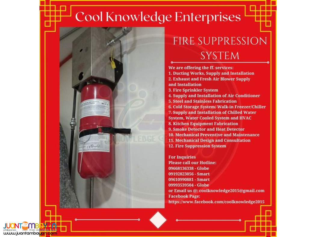 Fire Suppression System - Meycauayan, Bulacan