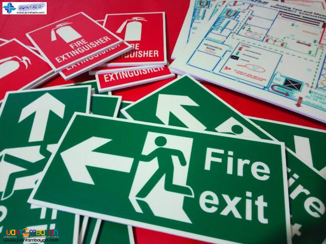 Glow in the Dark Fire Exit Signs Philippines