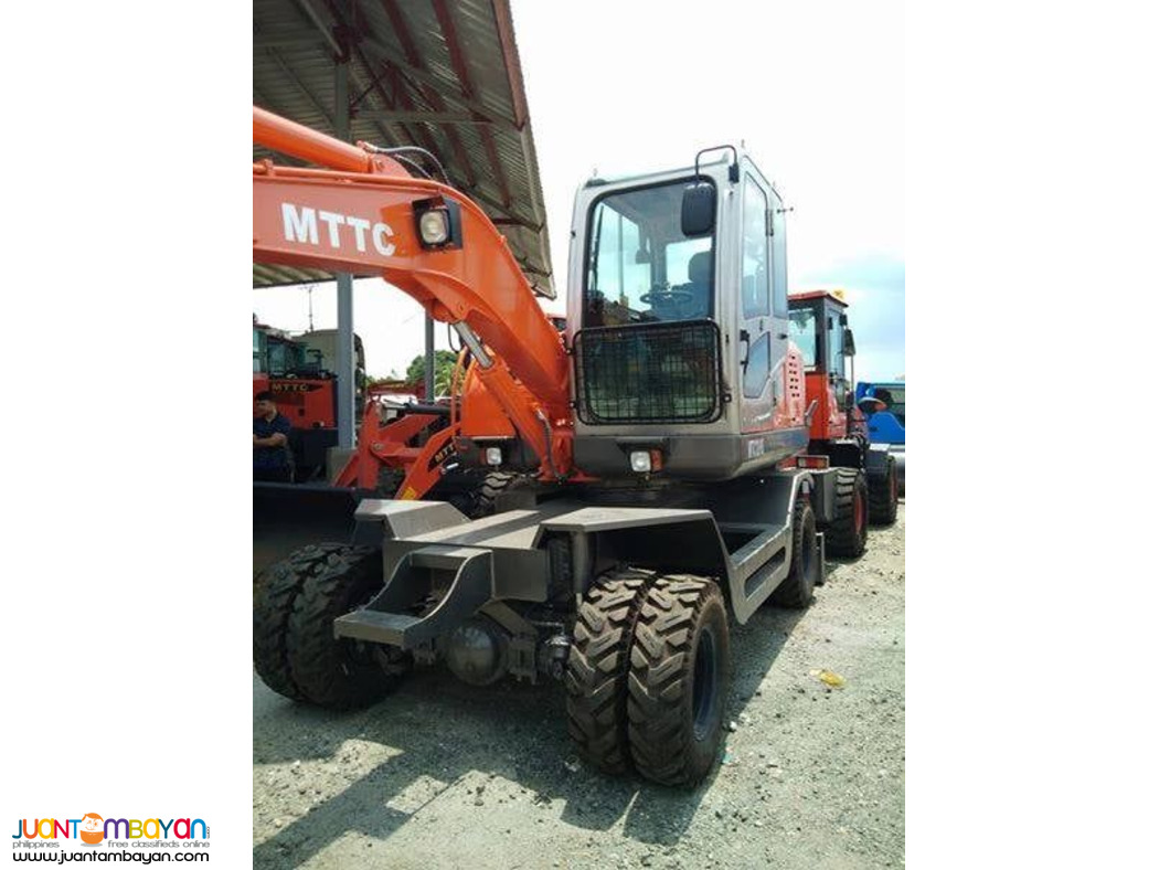 MTTC 120-9S WHEEL BACKHOE 0.35CBM