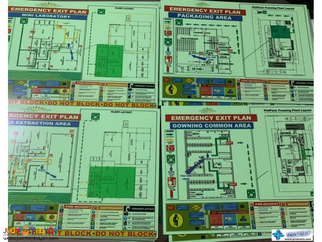 Glow in the Dark Emergency Evacuation Plans Philippines